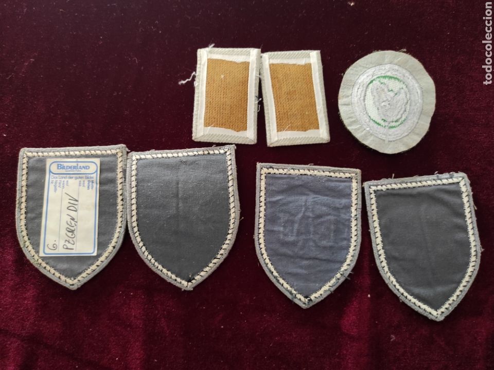 Militaria: Lote de 7 parches del Ej&eacute;rcito alem&aacute;n. Bunderswerh - Foto 2
