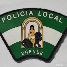 Militaria: PARCHE EMBLEMA DE HOMBRO POLICIA LOCAL BRENES (SEVILLA). Lote 363028710