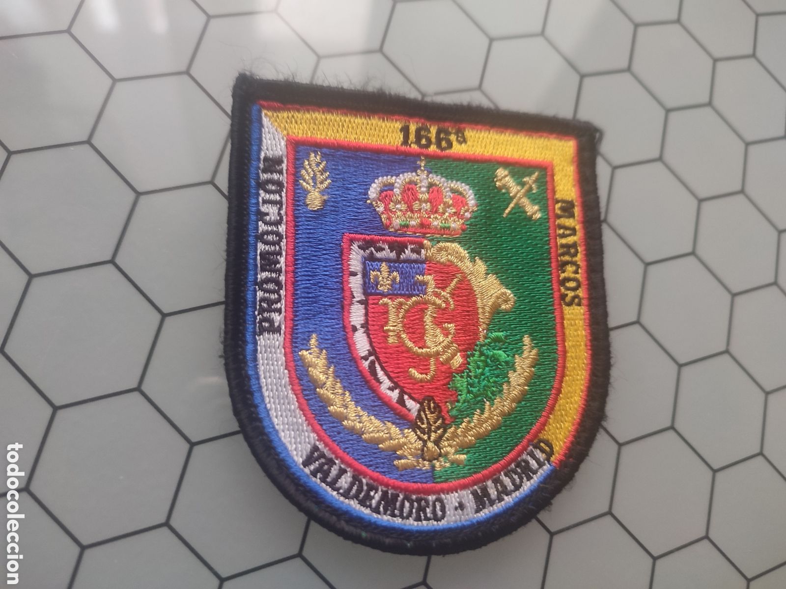 Militaria: Parche 166 promoci&oacute;n Colegio de Guardias J&oacute;venes, Guardia civil