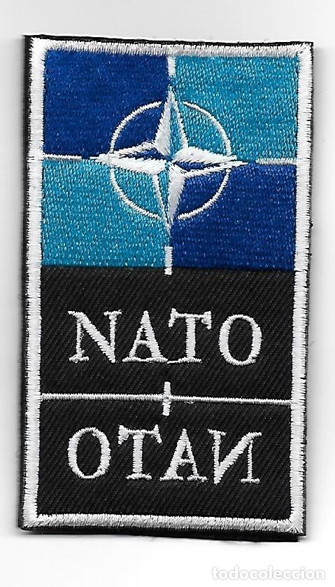 Militaria: parche DE LA OTAN con velcro - Foto 1