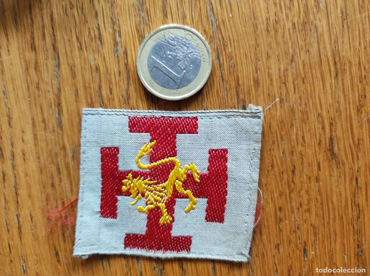 Militaria: ANTIGUO ESCUDO DE LA OJE - Foto 3