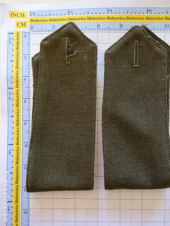 Militaria: HOMBRERAS PALAS MILITARES. CL&Aacute;SICAS SIN MANGUITOS NI DIVISAS