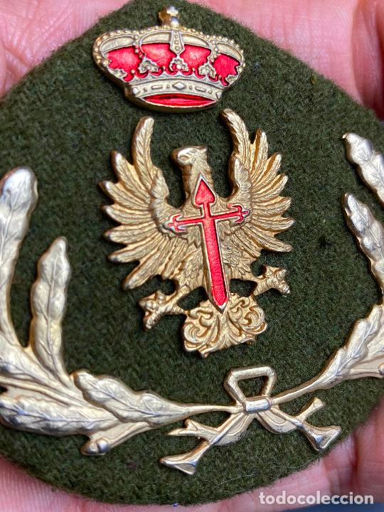 Militaria: GALLETA GORRA EJERCITO TIERRA - Foto 2