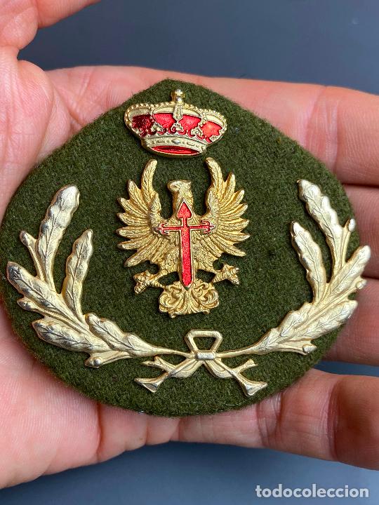 Militaria: GALLETA GORRA EJERCITO TIERRA - Foto 1