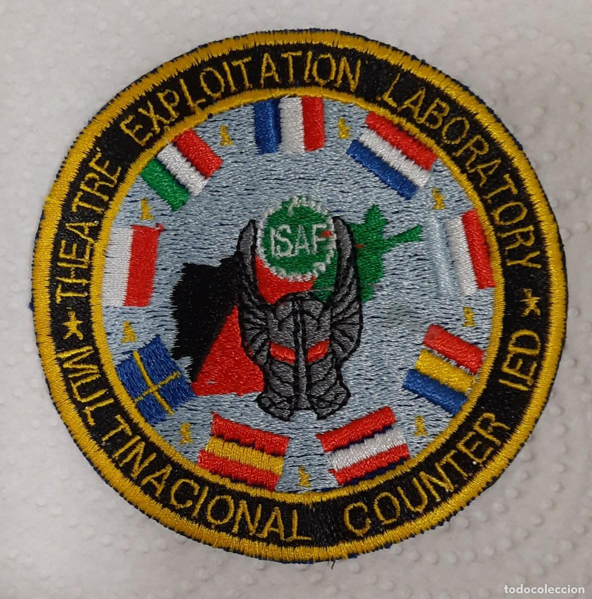 Militaria: PARCHE ISAF EJ&Eacute;RCITO DEL AIRE - Foto 1
