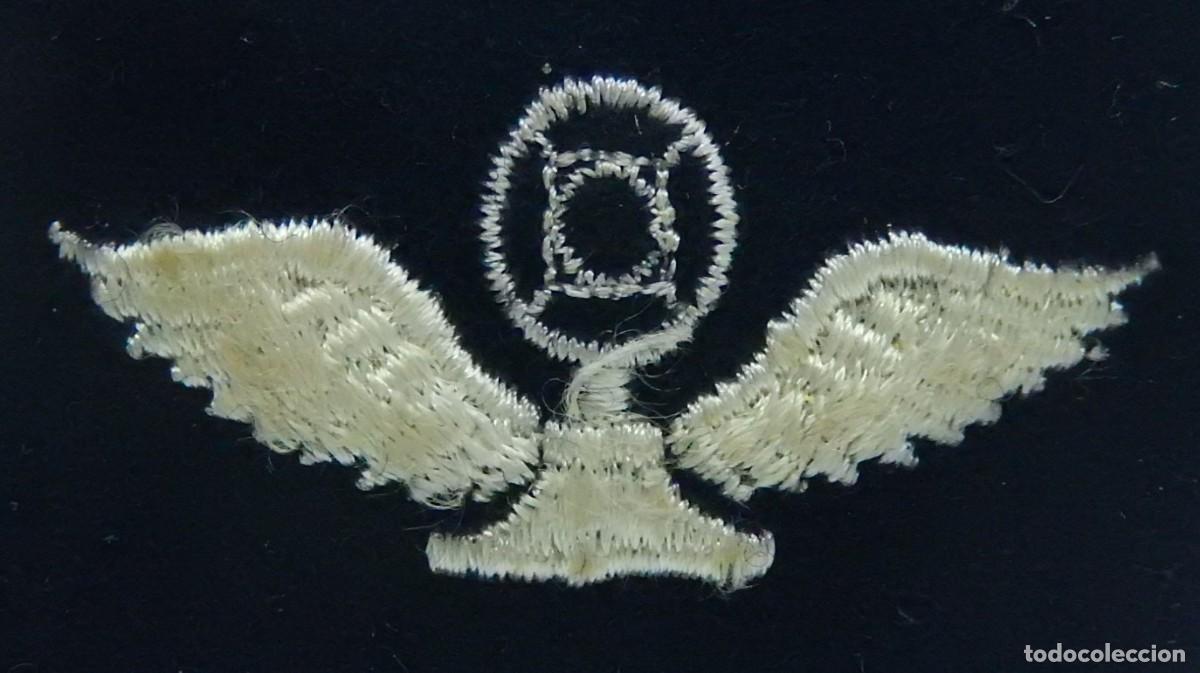 Militaria: Bordado. Microfono alado. A catalogar. Sin m&aacute;s datos. - Foto 1