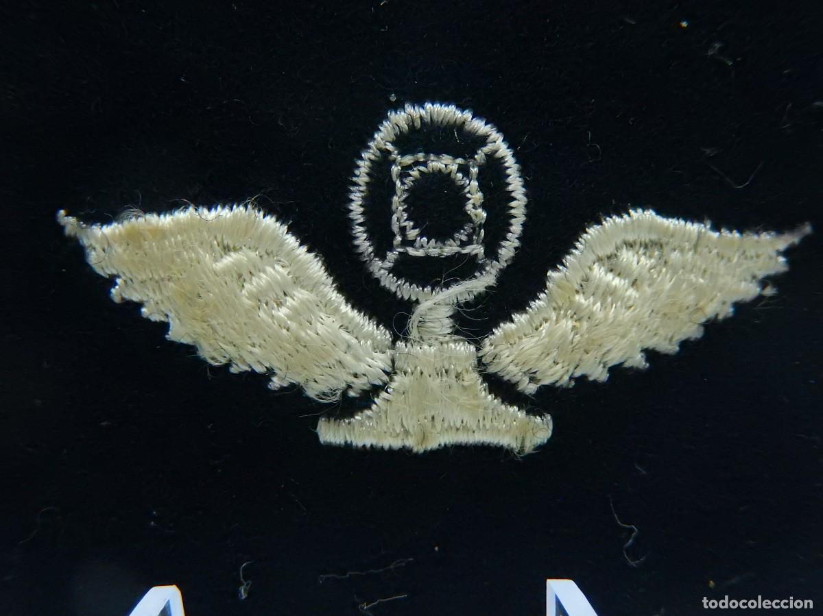 Militaria: Bordado. Microfono alado. A catalogar. Sin m&aacute;s datos. - Foto 2