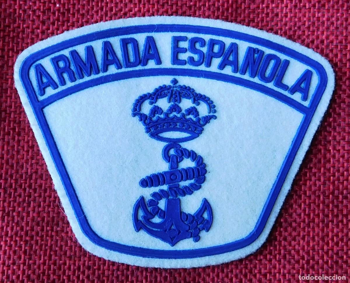 Militaria: Parche original de la Armada Espa&ntilde;ola - Foto 1