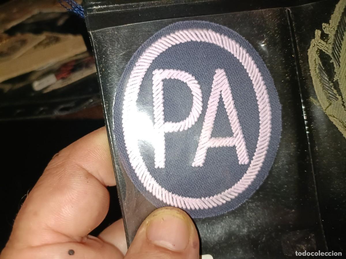 Militaria: Antiguo parche de la polic&iacute;a a&eacute;rea ej&eacute;rcito - Foto 1