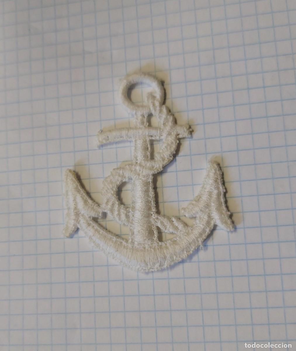 Militaria: Ancla bordada de 5,5 cms - Foto 2