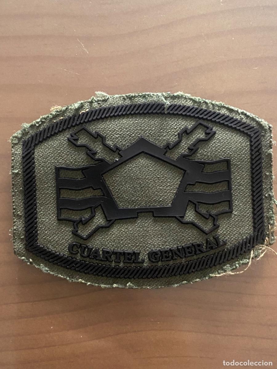 Militaria: PARCHE CUARTEL GENERAL MANDO INGENIEROS EJ&Eacute;RCITO - Foto 1