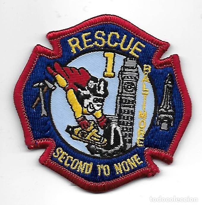 Militaria: parche BOMBERO USA BALTIMORE - Foto 1