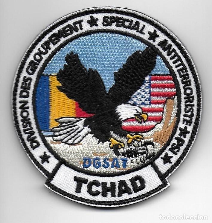 Militaria: parche MILITAR EJERCITO DEL TCHAD ANTITERRORISTA - Foto 1