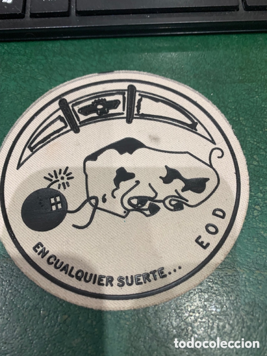 Militaria: Parche Ejercito del Aire .. En cualquier suerte &hellip; EOD - Foto 2