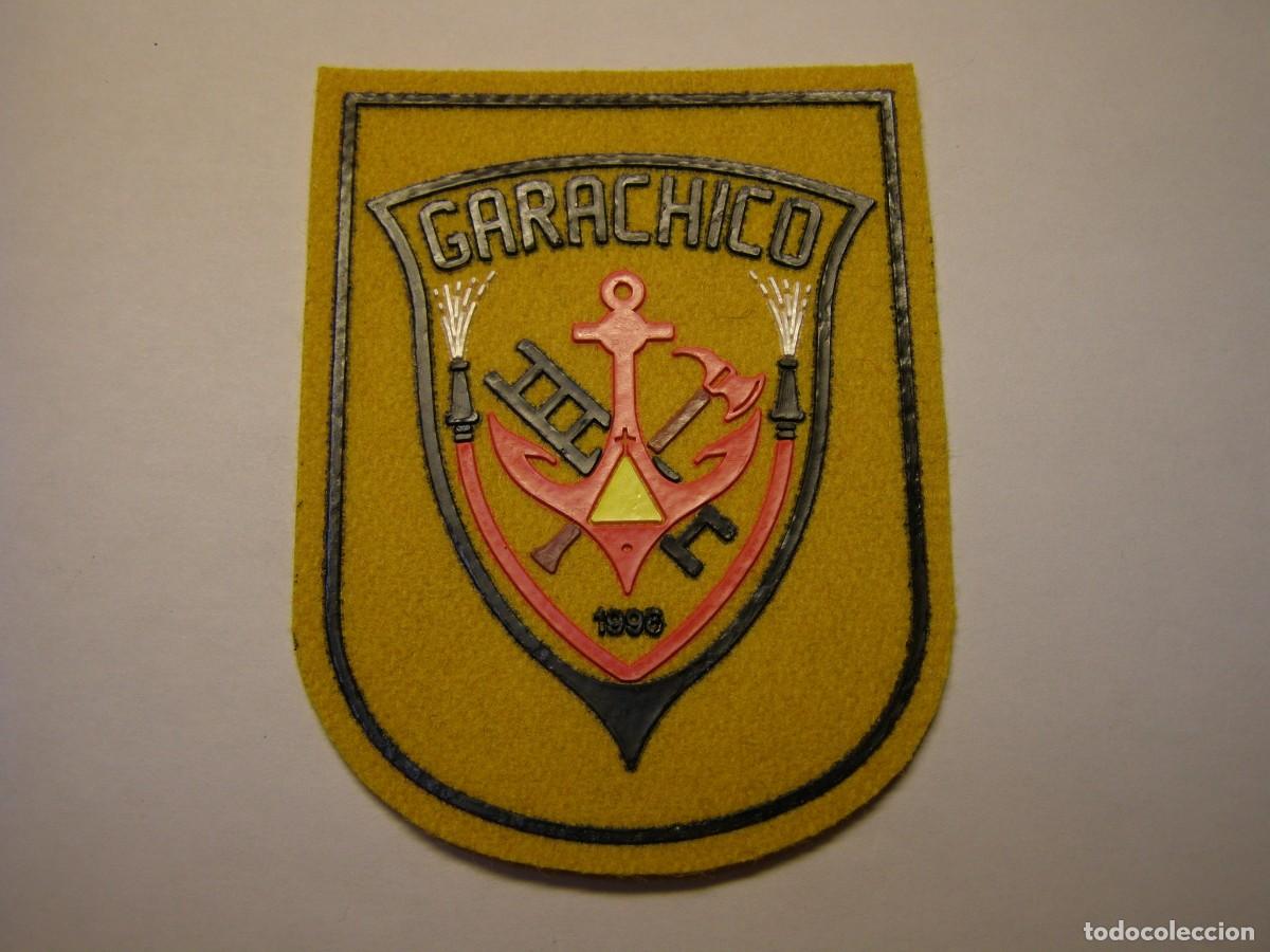Militaria: Parche de bomberos de Garachico. - Foto 1