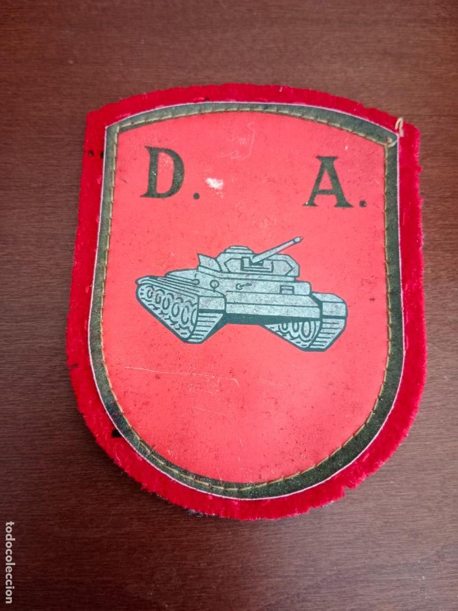 Militaria: PARCHE DE TELA MILITAR - EJERCITO ESPA&Ntilde;OL - DIVISION ACORAZADA