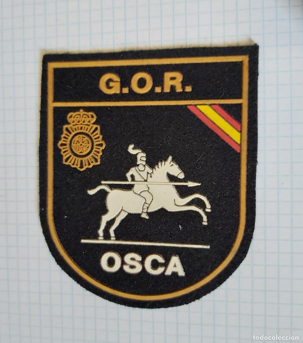 Militaria: Parche de polic&iacute;a GOR Osca - Foto 1