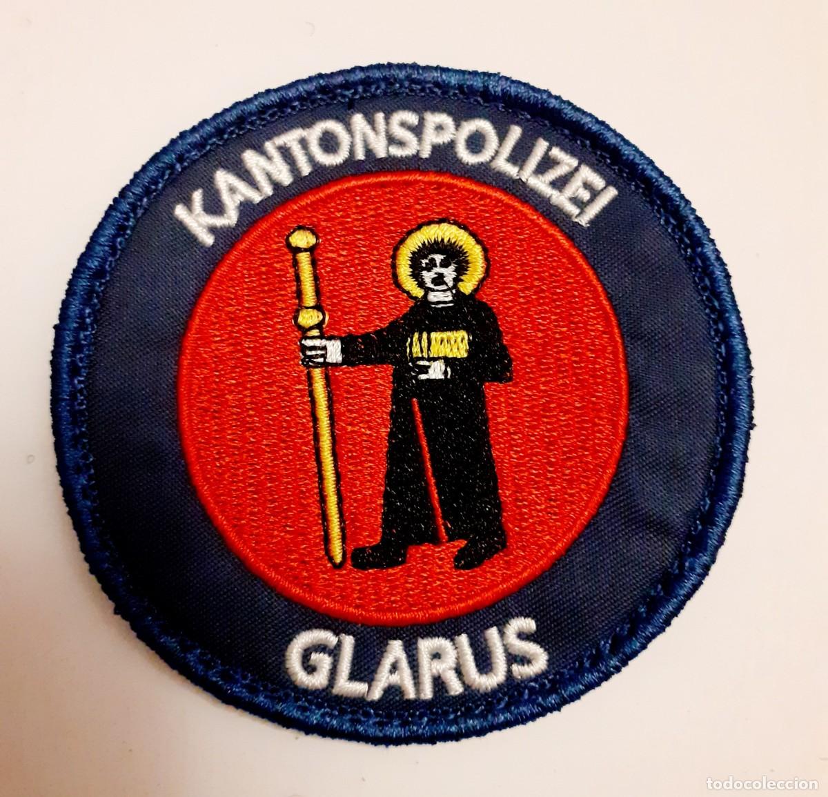 Militaria: parche POLICIA SUIZA GLARUS - Foto 1