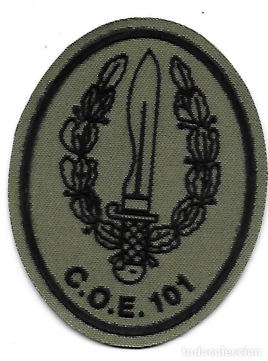 Militaria: PARCHE COE 101 verde goe moe - Foto 1