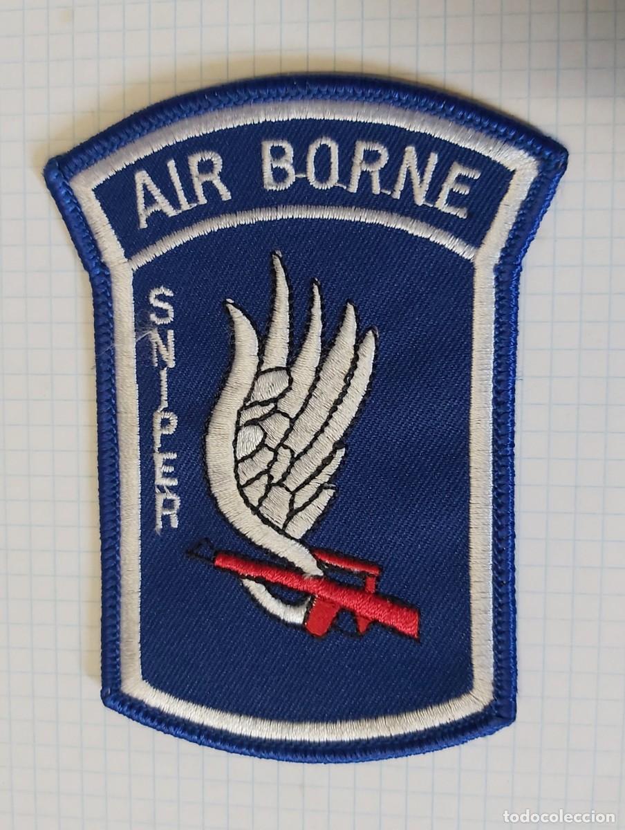Militaria: Parche AIR BORNE sniper - Foto 1