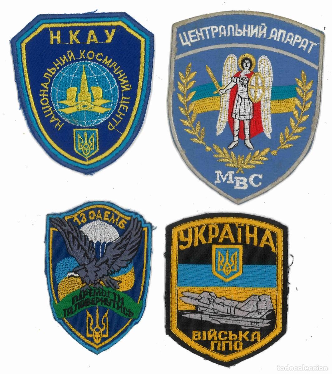 Militaria: Ucrania, lote de 4 parches - Foto 1