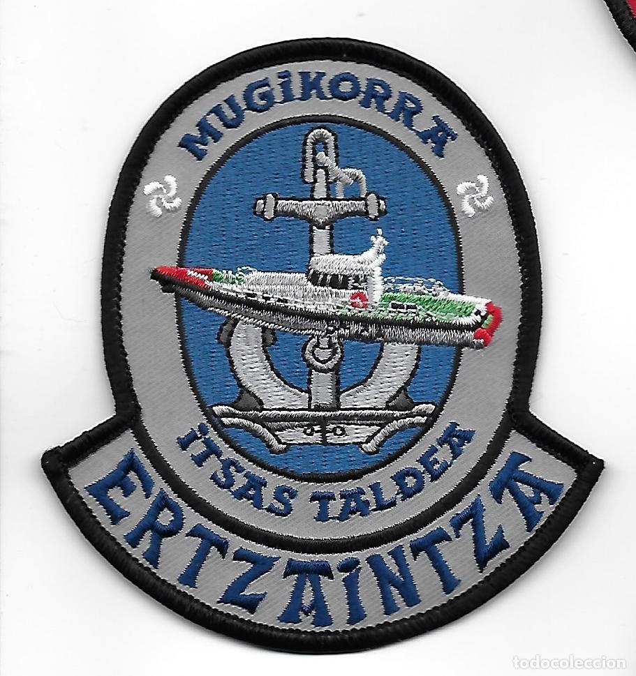 Militaria: PARCHE ERTZAINTZA POLICIA UNIDAD ACUATICA