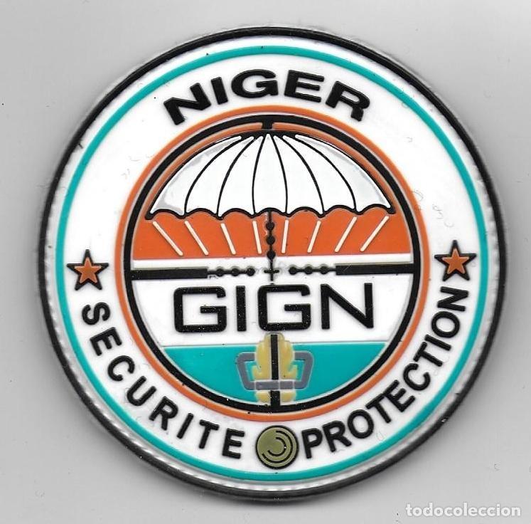 Militaria: parche FRANCIA POLICE GIGN SWAT EN NIGER