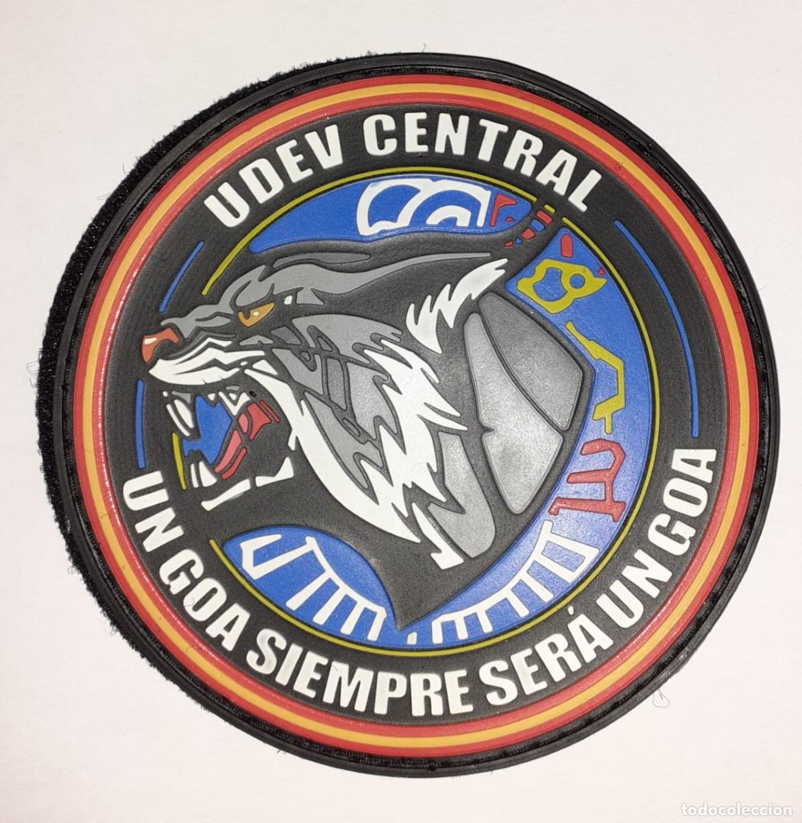 Militaria: PARCHE POLICIA UDEV CENTRAL - Foto 1