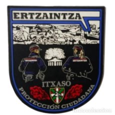 Militaria: PARCHE POLICÍA ERTZAINTZA P.C. GERNIKA (ITXASO)(PVC 2D CON VELCRO)