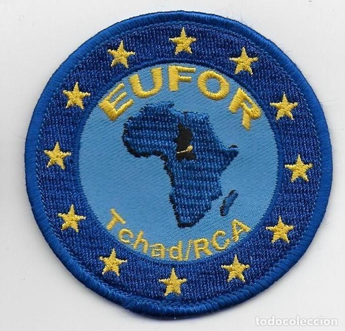 Militaria: parche EUFOR MISION INTERNACIONAL TCHAD/RCA - Foto 1
