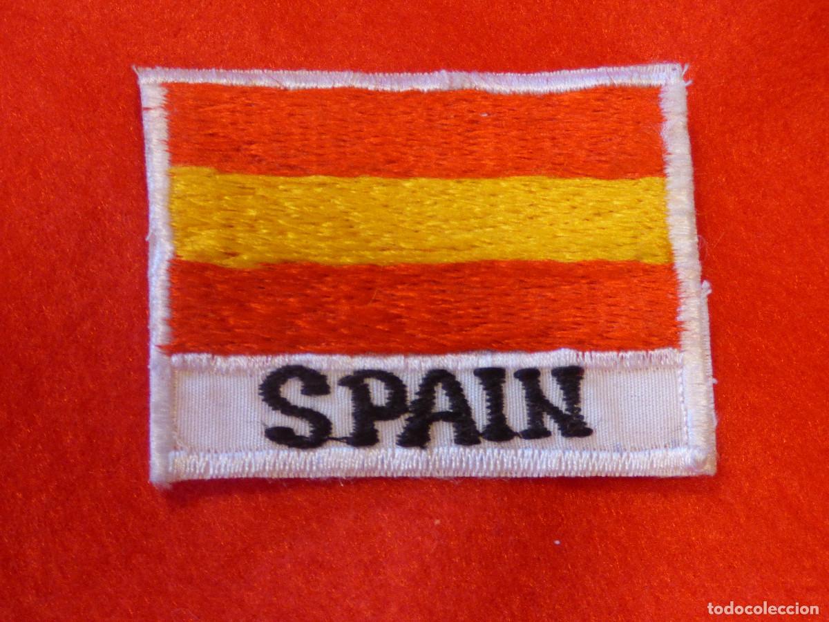 Militaria: Parche de tela,Spain. - Foto 1