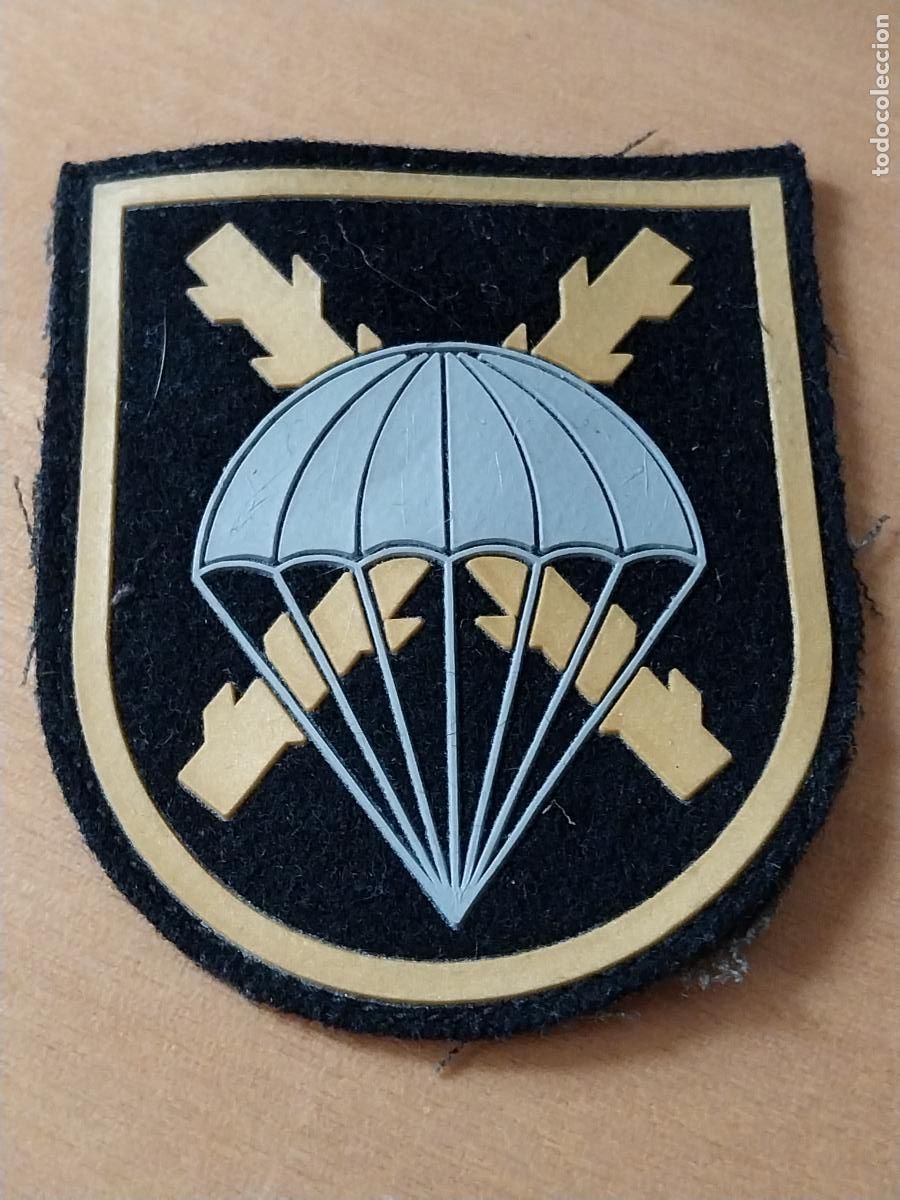 Militaria: BRIGADA PARACAIDISTA BRIPAC PARCHE DE TELA 7,8CM ALTO