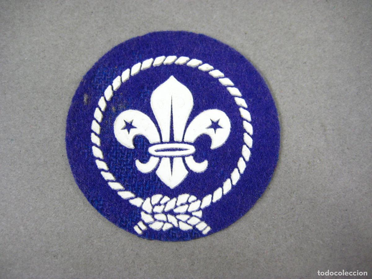 Militaria: PARCHE PL&Aacute;STICO DE BOY SCOUTS - Foto 1