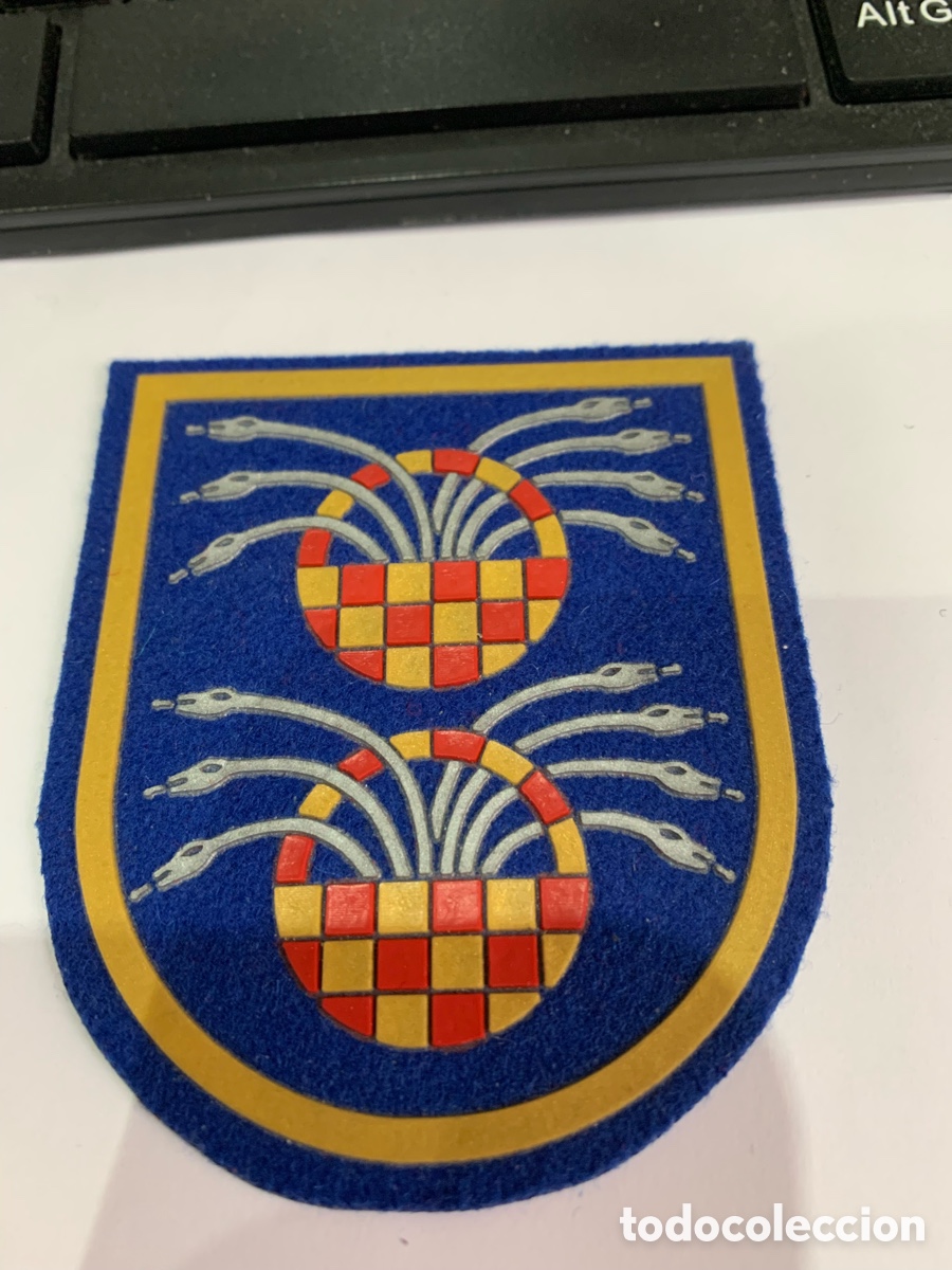 Militaria: Parche Representaci&oacute;n Comandancia .General de Melilla - Foto 2