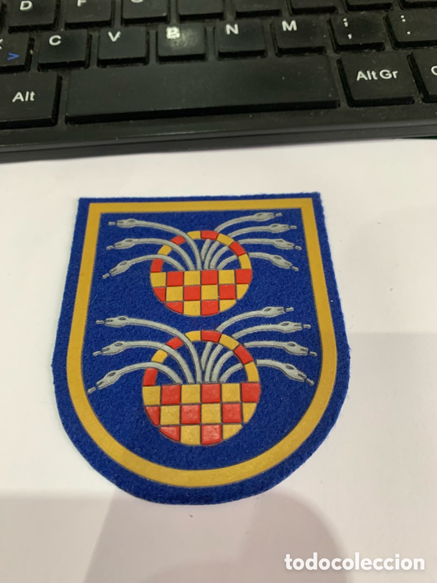 Militaria: Parche Representaci&oacute;n Comandancia .General de Melilla - Foto 3