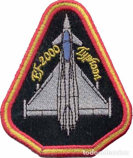 Militaria: Parche Ej&eacute;rcito del Aire EF2000 Eurofither - Foto 1