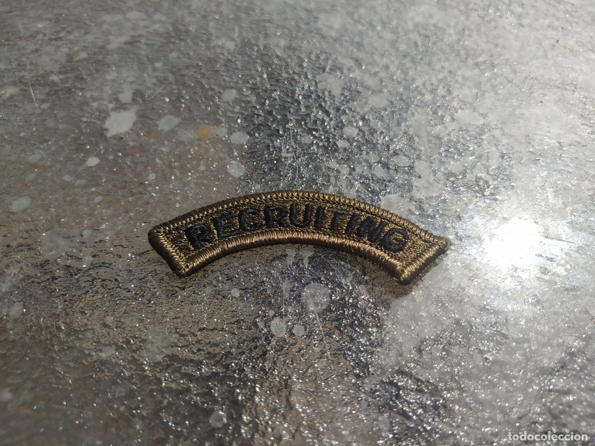 Militaria: Parche de recruiting. - Foto 1