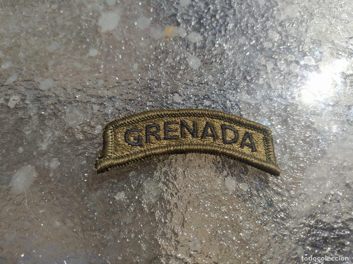 Militaria: Parche bordado, grenada - Foto 1