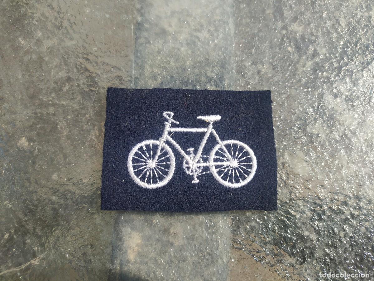 Militaria: Parche de tela de ciclista - Foto 1