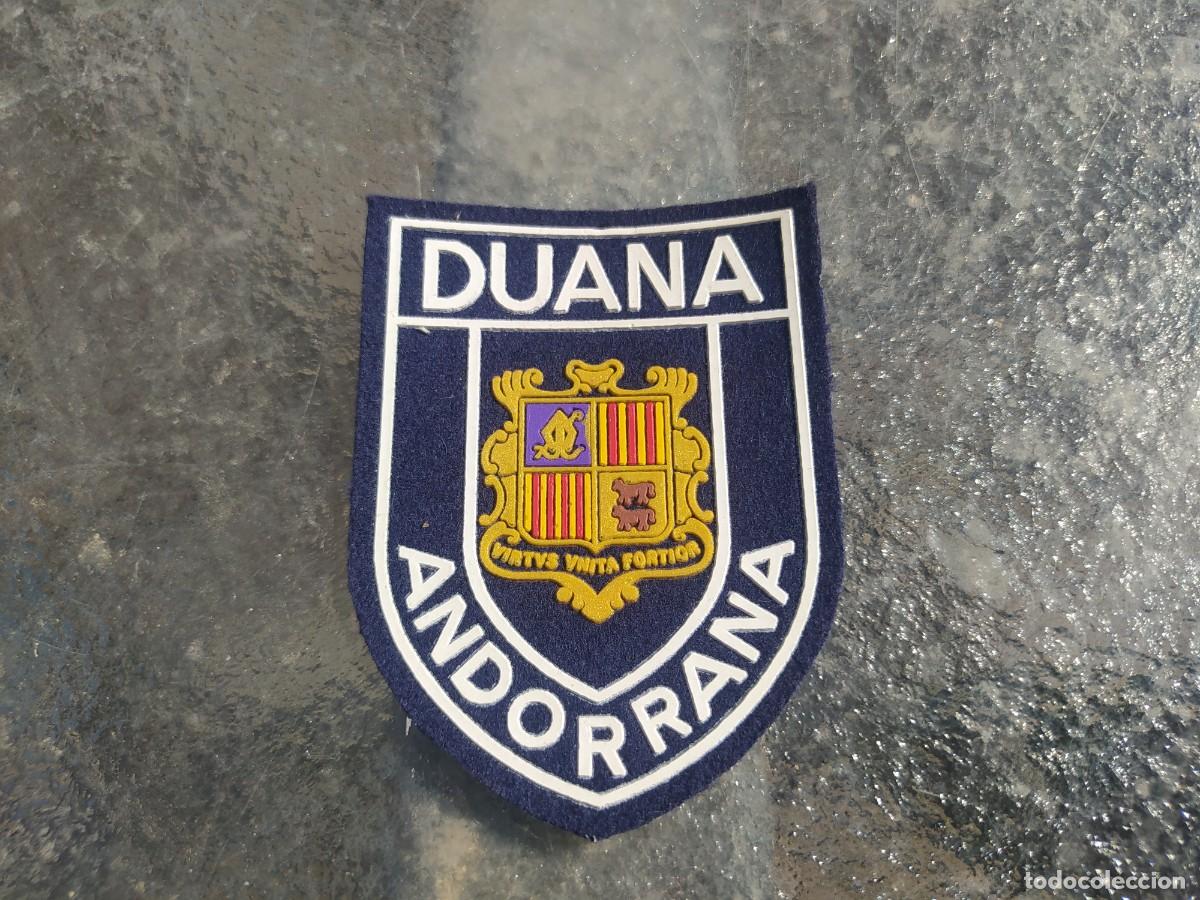 Militaria: Parche de duana, Andorra - Foto 1