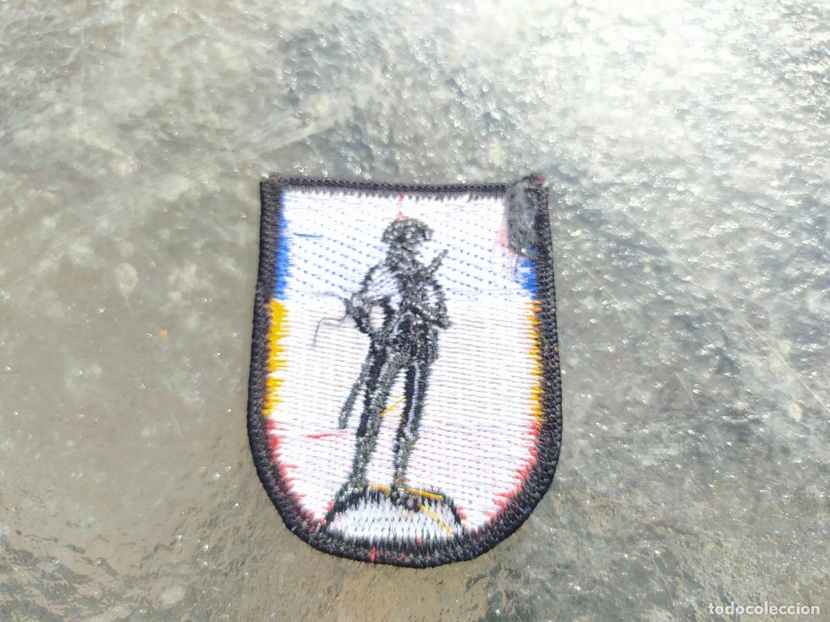 Militaria: Parche bordado de tela, E.U. - Foto 2