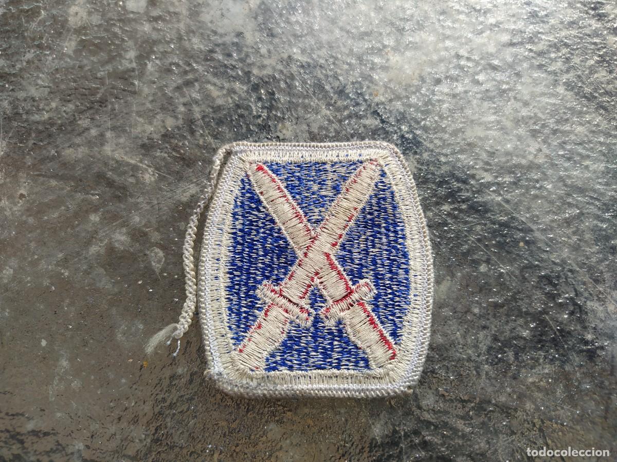 Militaria: Parche bordado de tela, E.U. - Foto 2