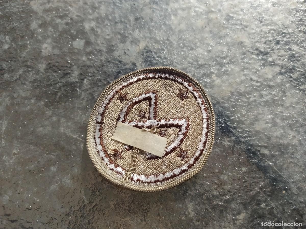 Militaria: Parche bordado de tela, E.U. - Foto 2