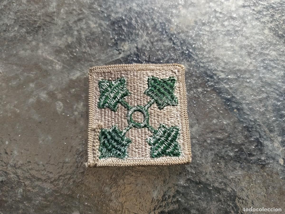 Militaria: Parche bordado de tela, E.U. - Foto 2