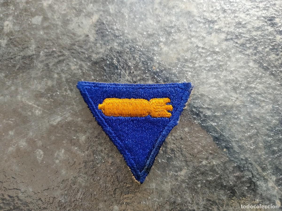Militaria: Parche bordado de tela, E.U. - Foto 1