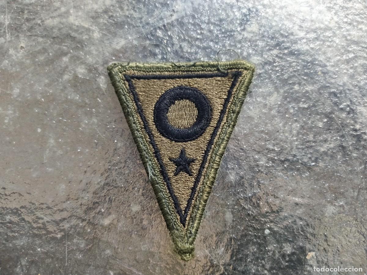 Militaria: Parche bordado de tela, E.U. - Foto 1