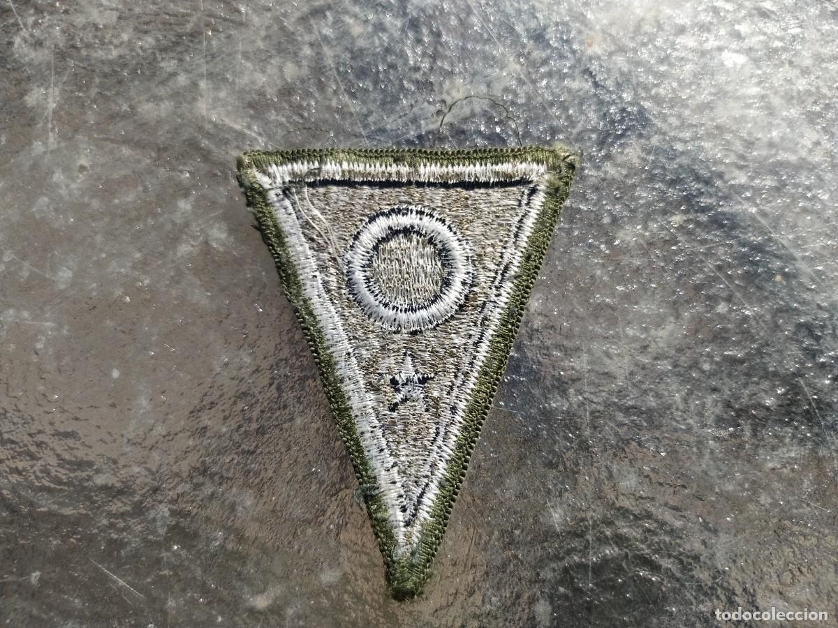Militaria: Parche bordado de tela, E.U. - Foto 2