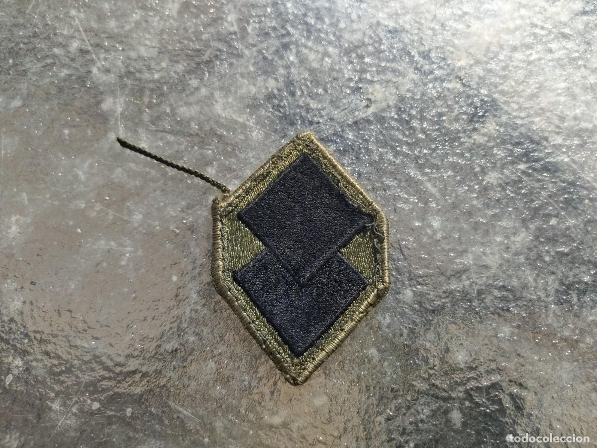 Militaria: Parche bordado de tela, E.U. - Foto 1