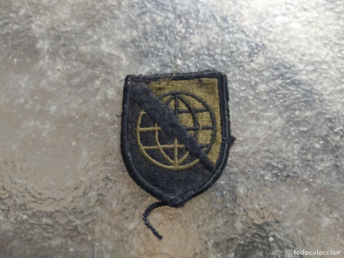 Militaria: Parche bordado de tela, E.U. - Foto 1