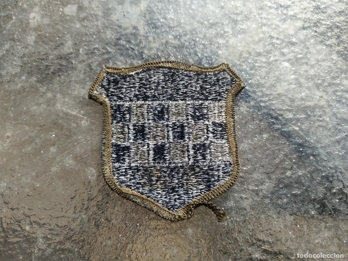 Militaria: Parche bordado de tela, E.U. - Foto 2